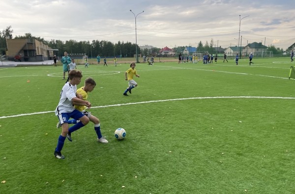 Детский футбольный турнир со звездами спорта провели «Новые люди» в Нижнем Новгороде