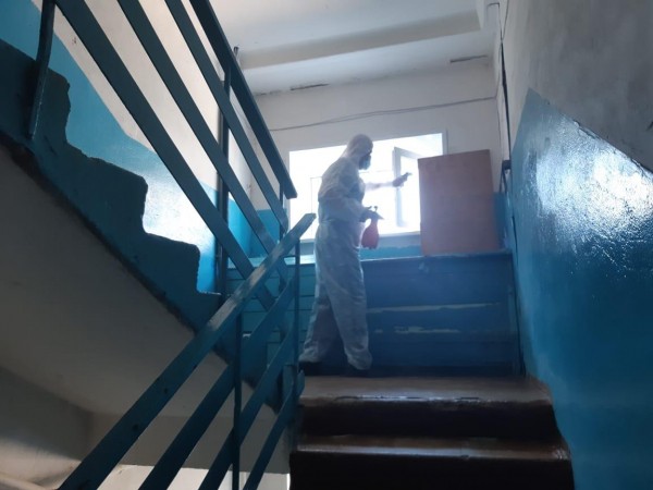 Нижегородская Госжилинспекция усилила контроль за дезинфекцией в многоквартирных домах Нижегородская Госжилинспекция усилила контроль за дезинфекцией в многоквартирных домах