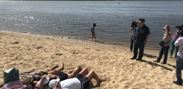 31 протокол составили сотрудники административно-технической инспекции на отдыхающих за купание в неположенных местах