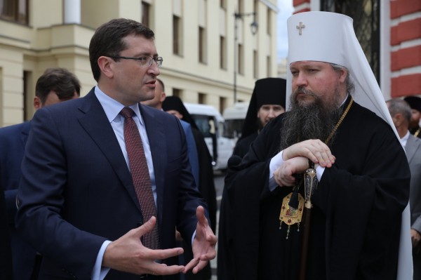 Здание манежа в Нижегородском кремле открыли после масштабной реконструкции 