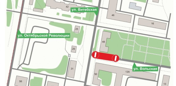  В Нижнем Новгороде на участке дороги по улице Вольской временно ограничат движение транспорта