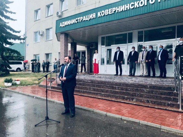 Лесопожарная станция открылась в Ковернинском районе 