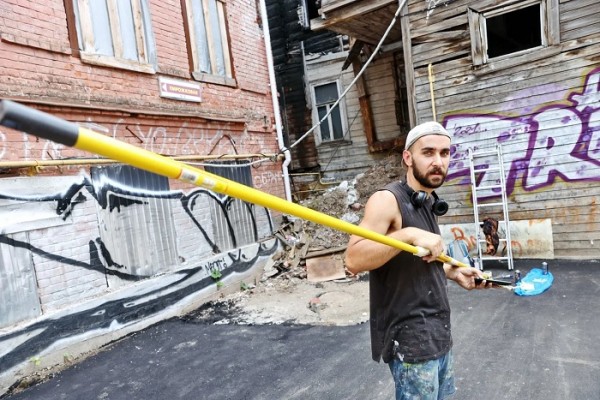 Граффити-маршрут открыт в рамках фестиваля «Горький fest» в Нижнем Новгороде Граффити-маршрут открыт в рамках фестиваля «Горький fest» в Нижнем Новгороде