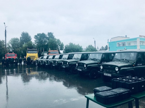 Лесопожарная станция открылась в Ковернинском районе 