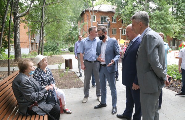 Три общественных пространства открылись в Нижнем Новгороде после благоустройства по нацпроекту «Жильё и городская среда»