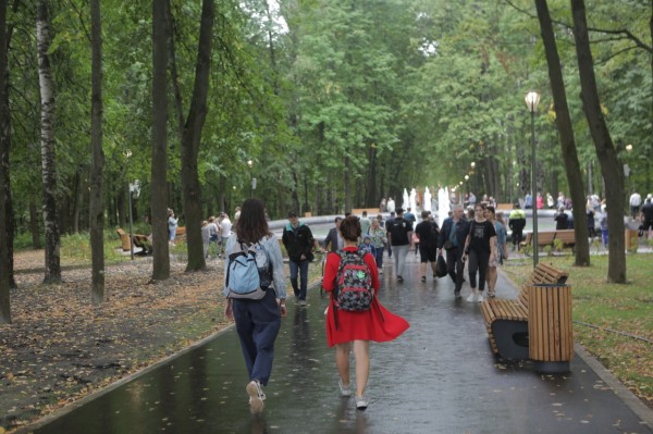В обновленном нижегородском парке «Швейцария» проходит первое массовое мероприятие 