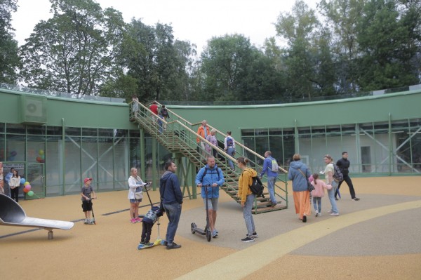 В обновленном нижегородском парке «Швейцария» проходит первое массовое мероприятие 