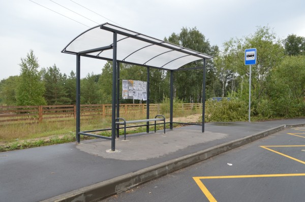 Дорогу от Московского шоссе до поселка Березовая Пойма  отремонтировали по нацпроекту