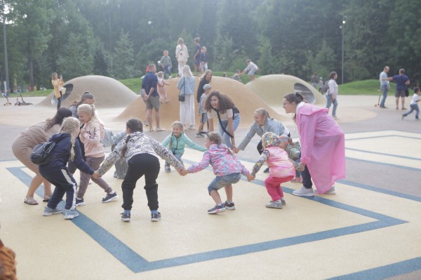 В обновленном нижегородском парке «Швейцария» проходит первое массовое мероприятие 