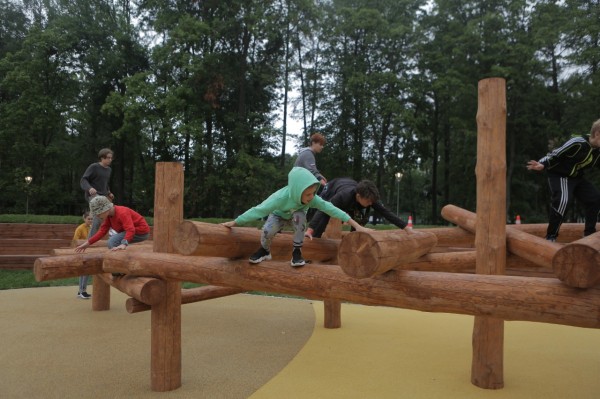 В обновленном нижегородском парке «Швейцария» проходит первое массовое мероприятие 