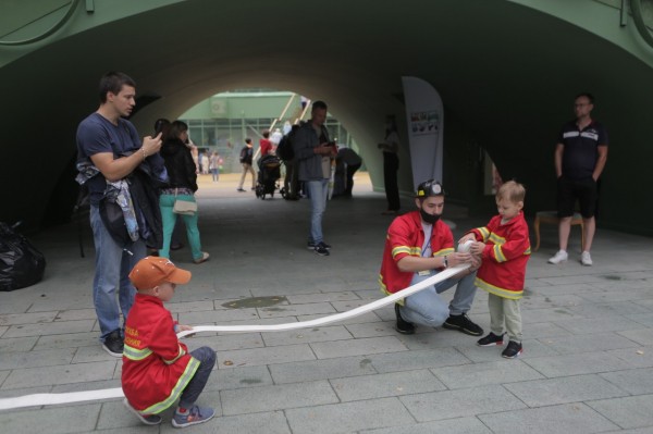 В обновленном нижегородском парке «Швейцария» проходит первое массовое мероприятие 