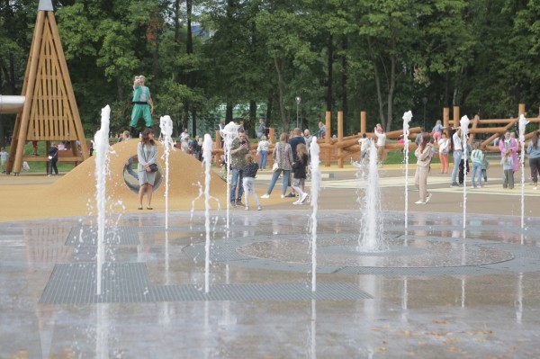 В обновленном нижегородском парке «Швейцария» проходит первое массовое мероприятие 