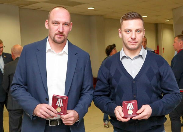 Торпедовцы удостоены медалей в честь 800-летия города Торпедовцы удостоены медалей в честь 800-летия города