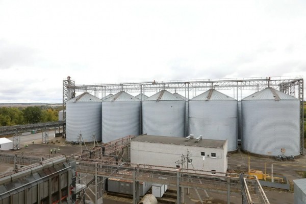 Элеватор на 130 тысяч тонн зерна начал работу в Перевозе Нижегородской области 