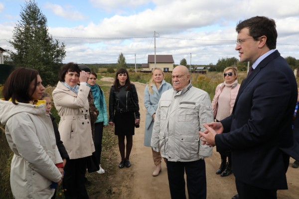 Глеб Никитин поручил главе МСУ Чкаловска Александру Кудряшову провести работы по благоустройству в микрорайоне Жуково 