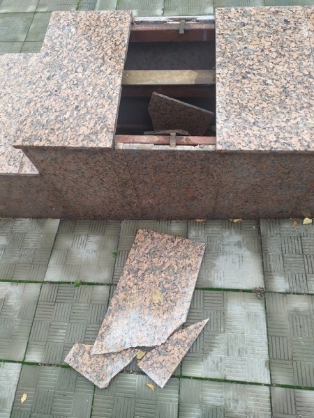 Мемориал воинам ВОВ пострадал от рук вандалов в Ветлуге Мемориал воинам ВОВ пострадал от рук вандалов в Ветлуге