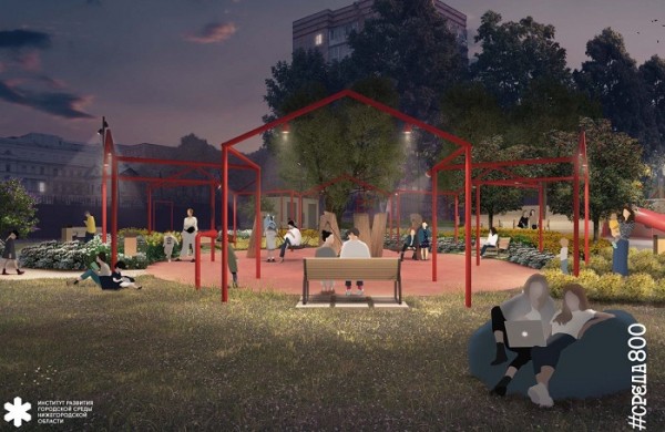 Благоустройство второй части сквера Свердлова завершится в конце октября