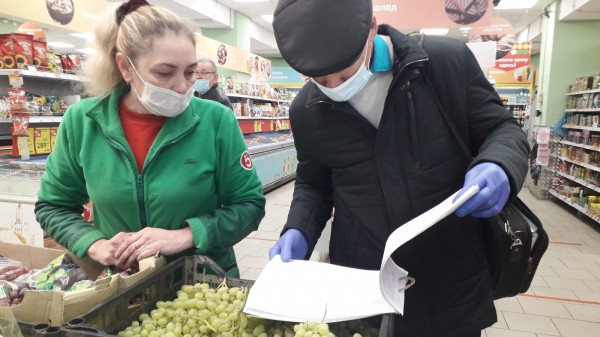 В крупных торговых центрах Нижегородской области проводятся проверки соблюдения масочного режима 