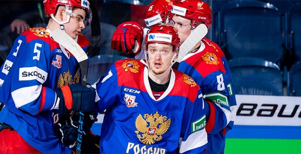 Артур Тянулин результативно дебютировал в Олимпийской сборной