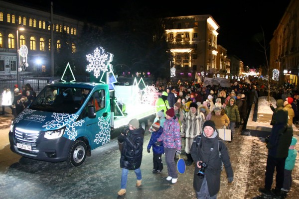 Фоторепортаж: как прошло открытие фестиваля «Новогодняя столица» в Нижнем Новгороде