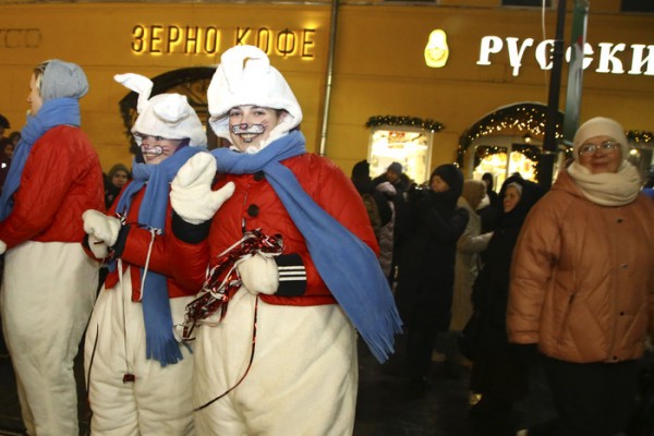 Фоторепортаж: как прошло открытие фестиваля «Новогодняя столица» в Нижнем Новгороде