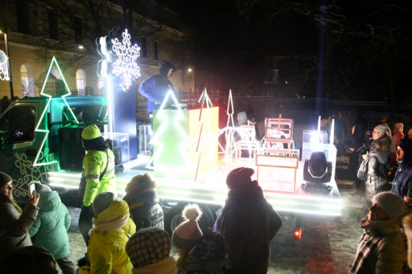 Фоторепортаж: как прошло открытие фестиваля «Новогодняя столица» в Нижнем Новгороде