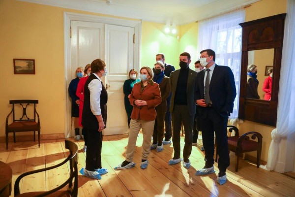 Глеб Никитин представил Ольге Любимовой планы по&nbsp;развитию Большого Болдина 