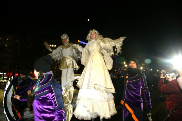 Фоторепортаж: как прошло открытие фестиваля «Новогодняя столица» в Нижнем Новгороде