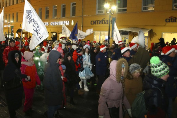 Фоторепортаж: как прошло открытие фестиваля «Новогодняя столица» в Нижнем Новгороде