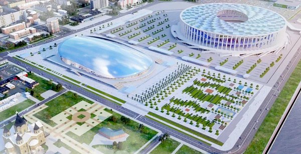 Минстрой дал разрешение на строительство ледовой арены