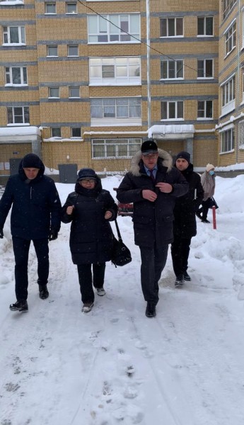 Главы районных администраций инспектируют работу по уборке снега во дворах Нижнего Новгорода