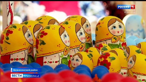 Матрешки из Вознесенского района: Как создают русский сувенир?