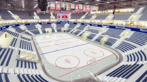 Минстрой дал разрешение на строительство ледовой арены