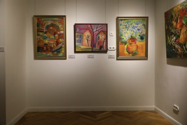 Выставка творческого объединения «Черный пруд» открылась в центре культуры «Рекорд» Выставка творческого объединения «Черный пруд» открылась в центре культуры «Рекорд»