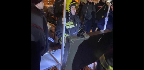 Для жильцов пострадавшего дома на пр. Ленина подготовили временный пункт размещения в школе №185