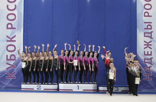 Нижегородки стали бронзовыми призерами Кубка России по эстетической гимнастике и получили право на участие в Кубке мира в составе сборной страны