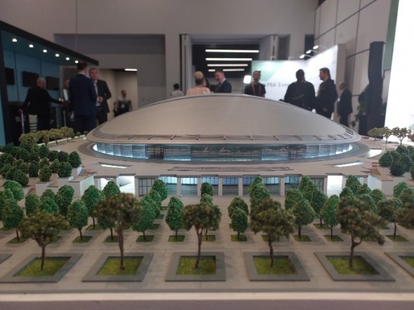 Макет Ледового дворца представили в Нижнем Новгороде Макет Ледового дворца представили в Нижнем Новгороде