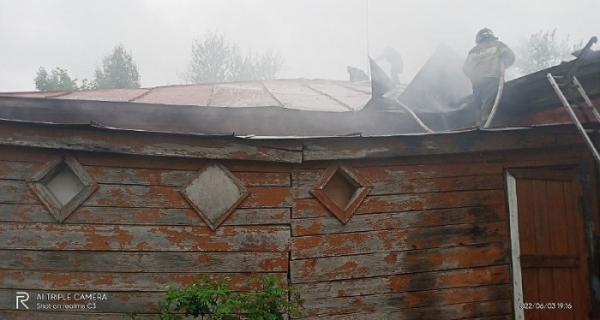 Сельский дом культуры сгорел в Сосновском районе Нижегородской области