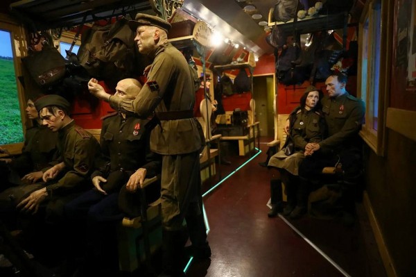 Свыше тысячи нижегородцев побывали на передвижной выставке «Поезд Победы» 20 мая 