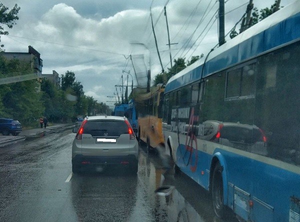 Несколько улиц Дзержинска оказались под водой из-за дождей