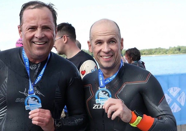 Более 2 тысяч человек участвовали в международном заплыве через Волгу в Нижнем Новгороде