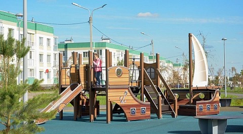 В Приокском районе Нижнего Новгорода завершили благоустройство трех территорий 