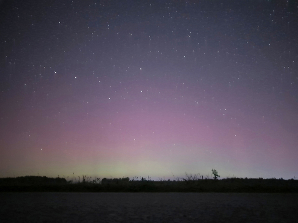 Северное сияние заметили над Нижегородской областью минувшей ночью
Северное сияние заметили над Нижегородской областью минувшей ночью