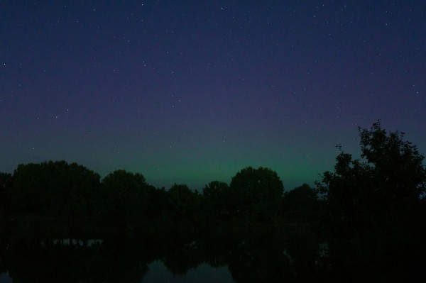 Северное сияние заметили над Нижегородской областью минувшей ночью
Северное сияние заметили над Нижегородской областью минувшей ночью