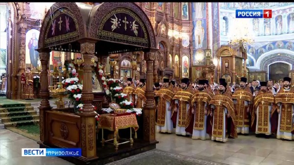 Ковчег с мощами Георгия Победоносца прибыл в Нижний Новгород