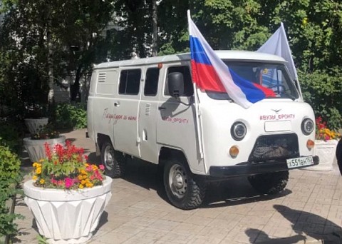 Нижегородцы передали бойцам СВО два автомобиля УАЗ