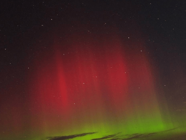 Северное сияние вновь наблюдали нижегородцы в ночь на 5 ноября