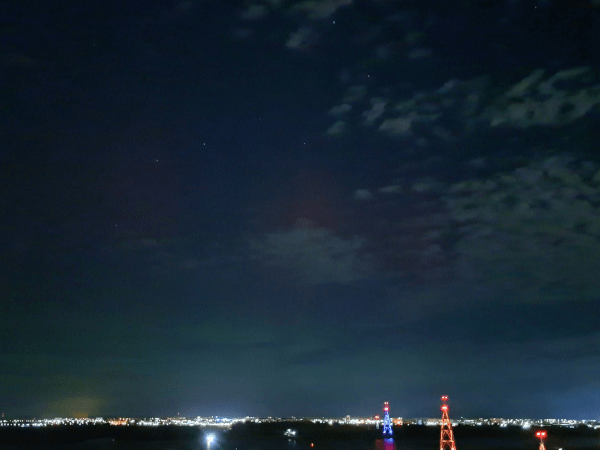 Северное сияние вновь наблюдали нижегородцы в ночь на 5 ноября