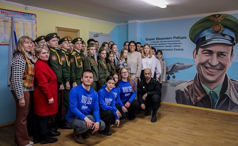 В Нижнем Новгороде посвятили арт-объект Герою Советского Союза Рябцеву В Нижнем Новгороде посвятили арт-объект Герою Советского Союза Рябцеву