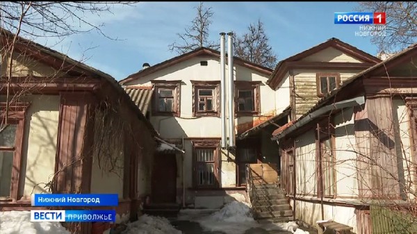 В Нижнем Новгороде из-за протекающей крыши затапливает объект культурного наследия В Нижнем Новгороде из-за протекающей крыши затапливает объект культурного наследия